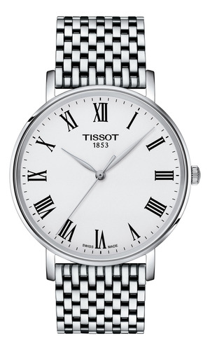 Reloj Tissot Everytime Medium Acero Blanco