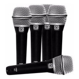 Microfone Superlux Pra D5 Profissional Vocal 5 Peças C/ Case