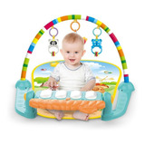 Tapete Musical Infantil Piano Luzes Coordenação Motora Baby
