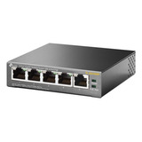 Switch Hub 5 Portas Gigabit Tp-link Sg1005p Com 4 Portas Poe