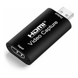 Tarjeta De Captura De Video Y Audio Hdmi 1080p Usb 2.0