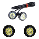 Par Led Ojo De Aguila  Luz Blanca+estrobo 12 Led