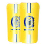 Canilleras Rosario Central Futbol Hockey Adultos Drb Oficial