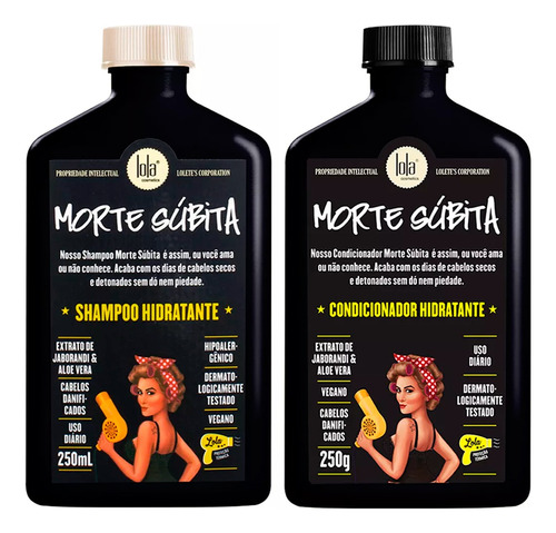 Lola Morte Subita Kit Shampoo + Acondicionador Hidratante 