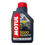 Aceite Sintético Motos 4 Tiempos 20w50 Motul 5000 Botella