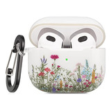 Funda AirPods 3 Flores Amarillas, Funda Protectora Airp...