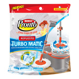 Repuesto Mopa Turbo Matic Lavable 100% Microfibra Durable