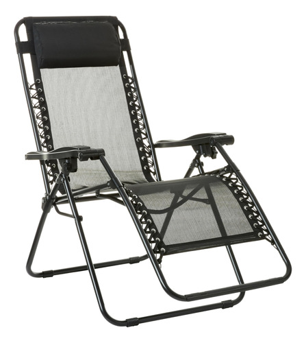 Amazon Basics Silla Reclinable Plegable De Textilene Para E.