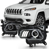 Par Faros Negro Led Jeep Cherokee Trailhawk 2015 3.2l