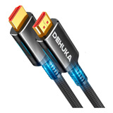 Dehuka Cable Bidireccional  Hdmi A Hdmi Full Hd 4k Alta Compatibilidad 1.8 Metros