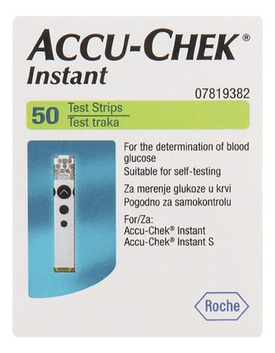 Instant Accuchek Glicemia 50 Unidades