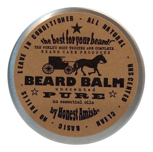 Bálsamo Para Barba Pure, Honest Amish, 2oz