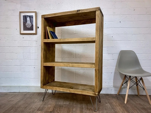 Mueble Tipo Gabinete De Madera Rustico Industrial 