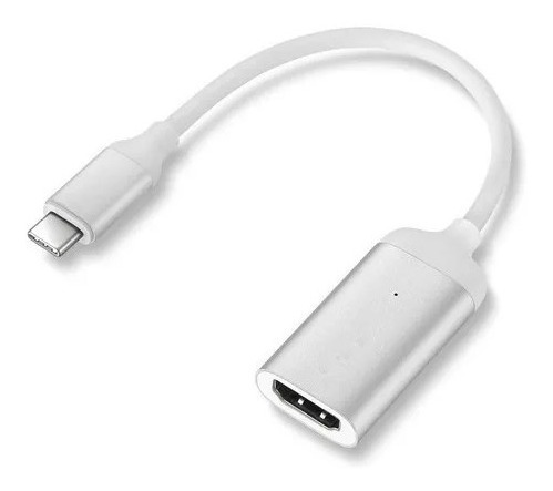 Cabo Adaptador Conversor Tipo C Para Hdmi 4k Celular Notebok