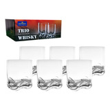 Jogo 6 Copos Old Fashion Bohemia Cristal Para Whisky 410ml Cor Translúcido