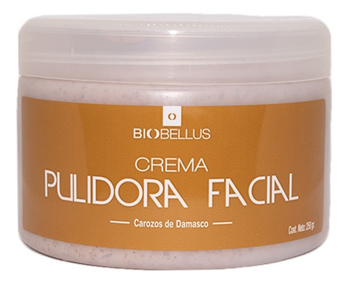 Crema Pulidora Exfoliante Facial - Biobellus 250gr Tipo De Piel Normal