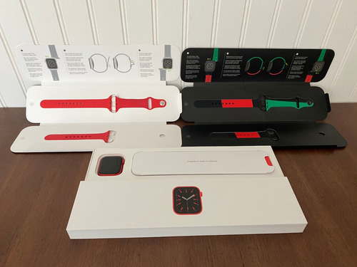 Apple Watch  Series 6 (gps) (product)red De 40 Mm 2 Pulseira
