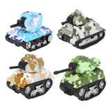 Ai-fun 4 Piezas Mini Tanque De Juguete Militar Para Niños (c