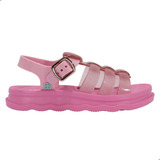 Sandália Infantil Zaxy Power Love Rosa Glitter Original - Nf