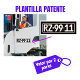 Plantilla Stickers Patente Revision Tecnica Molde X2 Pares