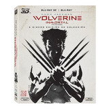 Wolverine Inmortal 3d Pelicula Combo Bluray 3d + Bluray
