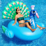 Finduwill Flotadores Gigantes Para Piscina De Pavo Real ' 85