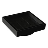 Ralo Oculto Invisivel Anti Inseto Piso Porcelanato St2781 Cor Preto