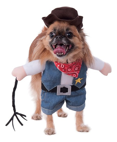 Rubie S Disfraz Vaquero Para Mascotas Pequeño