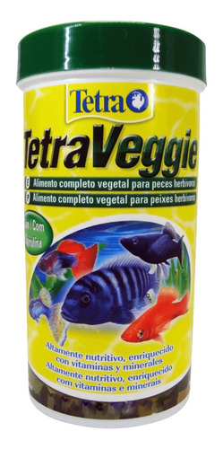 Tetra Ração Veggie Multi Wafer 20g Peixes De Fundo Cascudo