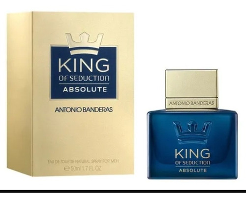 King Absolut Seduction X50ml Fragancia Men  Antonio Banderas