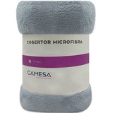 Manta Cobertor Solteiro 150x220cm Microfibra Soft Macia Camesa