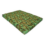 Bf Colchões Mont Long Camuflado Kit 2 Colchonetes Casal 190x130cm Com Bolsa