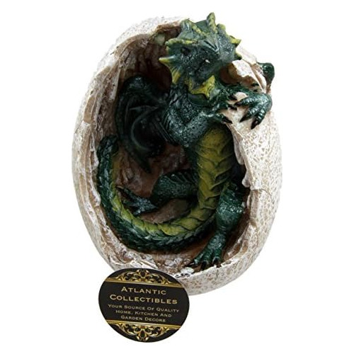 Fossil Green Earth Elemental Dragon Hatchling Breaking ...