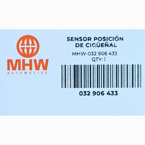 Sensor Posicin Cigeal Mhw Volkswagen Crossfox Fox Gol Foto 4