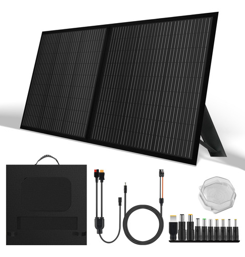 Sunsul Panel Solar Plegable Portatil De 100 Vatios Y 12 V Co