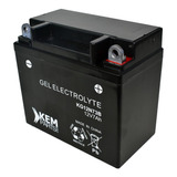 Bateria Gel Moto Kem 12n73b Gilera Vc150 En Gn 125 Gmx 150