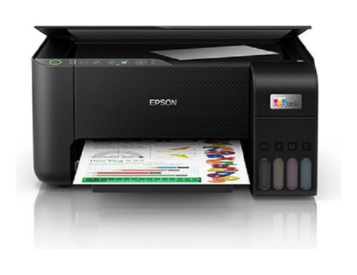 Impressora Multifuncional Epson 3 Em 1 Preta L3250  Bivolt