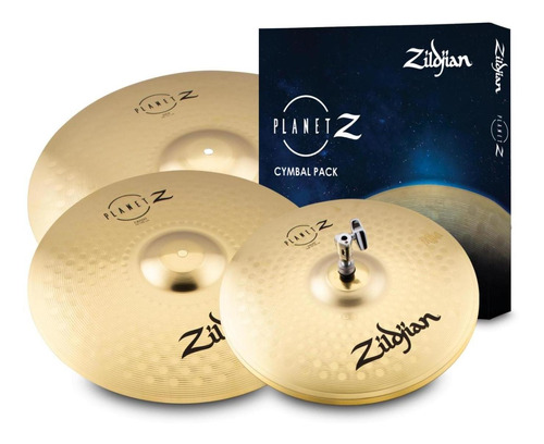 Platillos Zildjian Zp4pk Planet Z 14 16 Y 20 Pulgadas