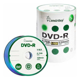 600 Dvd-r Smartbuy Logo Verde 4.7 Gb 120 Minutos