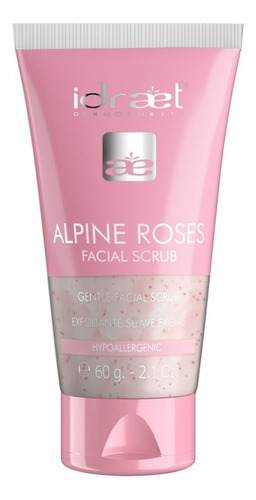 Alpine Roses Facial Scrub Idraet Exfoliante Suave X 60gr