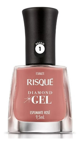 Esmalte Risque Efeito Gel Espumante Rose