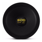 Subwoofer Eros Sds 18 Pol 1350w Rms 2.7 K Sds Paredão 4 Ohms