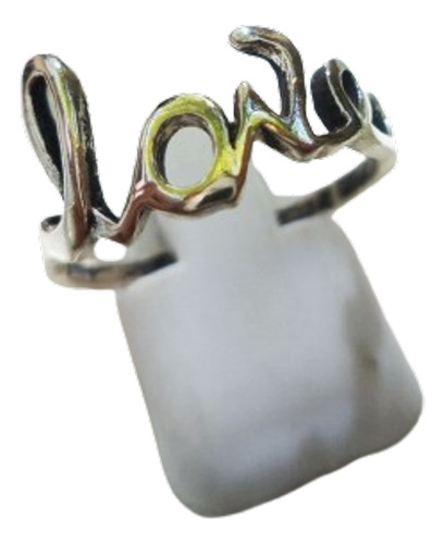 Anillo Love Plata Original Pida Su Medida Sensacion De Amor