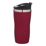 Copo Para Café Aço Inox Emborrachado 450 Ml Coffee To Go Mor