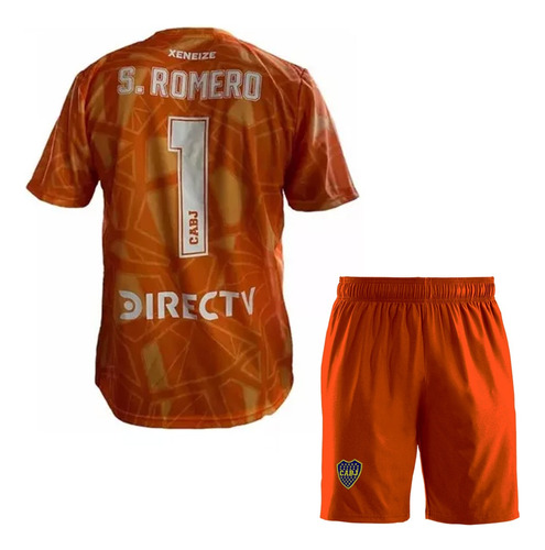 Camiseta + Short Chiquito Romero Boca Juniors Titular 2023