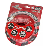 Rca Cable Audiopipe 6.10 Mt Libre De Oxigeno Potencia Woofer