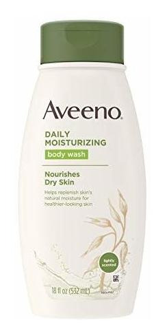 Aveeno Daily Moisturizing Body Wash For Dry Skin With (18 F