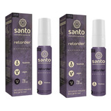 Retarder Gel Retardador Masculino 15g Kit Com 2 - Santo