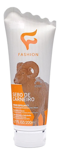 Creme Hidratante Para Os Pes Sebo De Carneiro Fashion 200ml