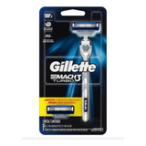 Rastrillo Gillette Mach3 Turbo Mas Repuesto